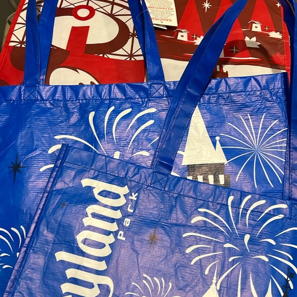 Disneyland and Disney California Adventure Reusable Tote Bags (3) - Picture 2 of 10